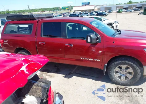 2018 Nissan Titan Sv из США, поврежденный, VIN 1N6AA1E59JN536006